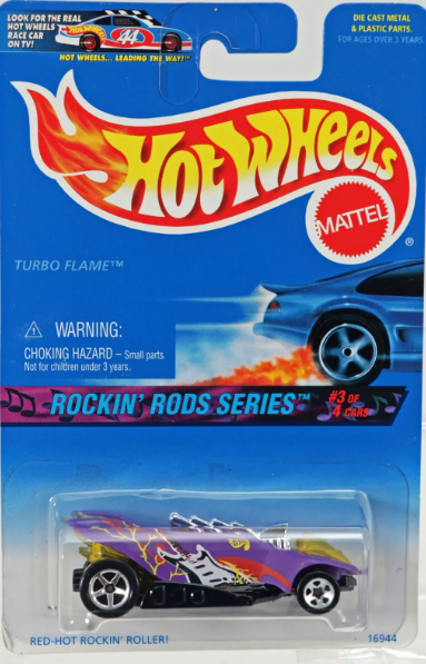 Hot Wheels Rockin' Rods Serie Turbo Flame 1996