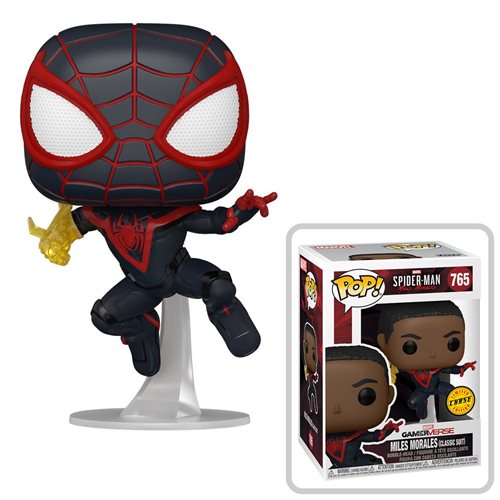 Spider-Man Miles Morales Traje clásico Funko Pop! Figura de vinilo 2023