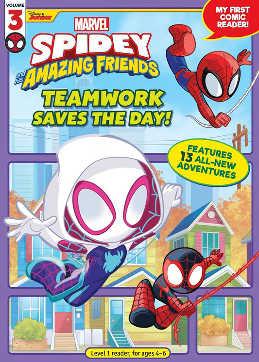 Spidey and His Amazing Friends Vol. 3: Teamwork Saves the Day! My First Comic Reader! TP 2024