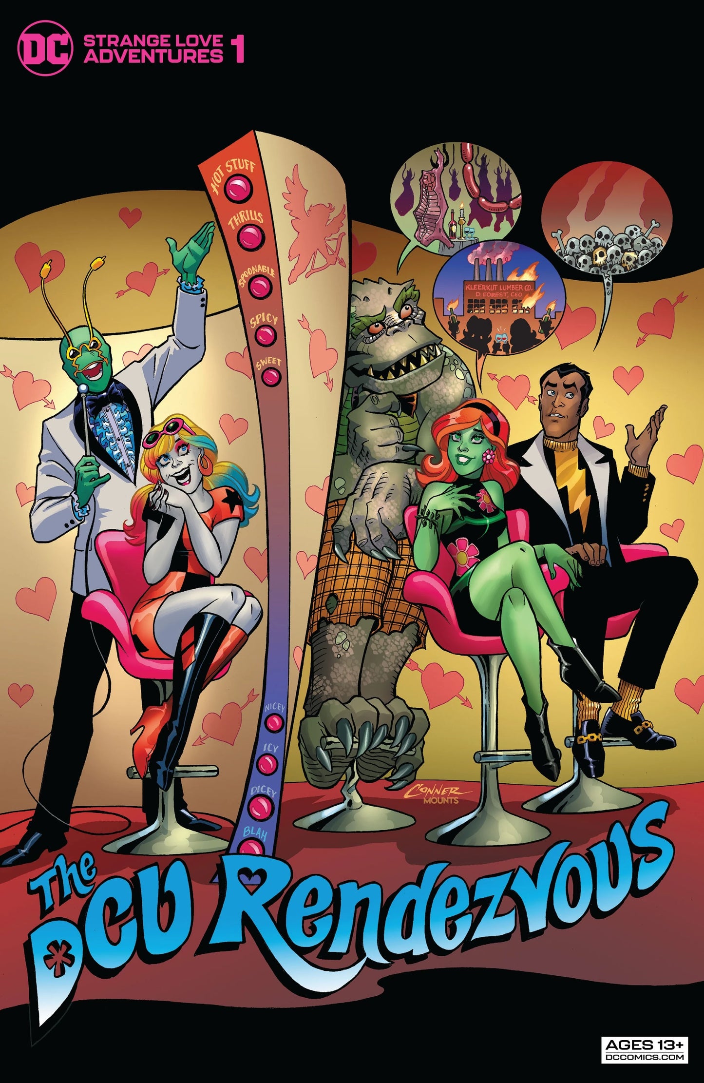 Strange Love Adventures #1 Variant Cover 2022 NM