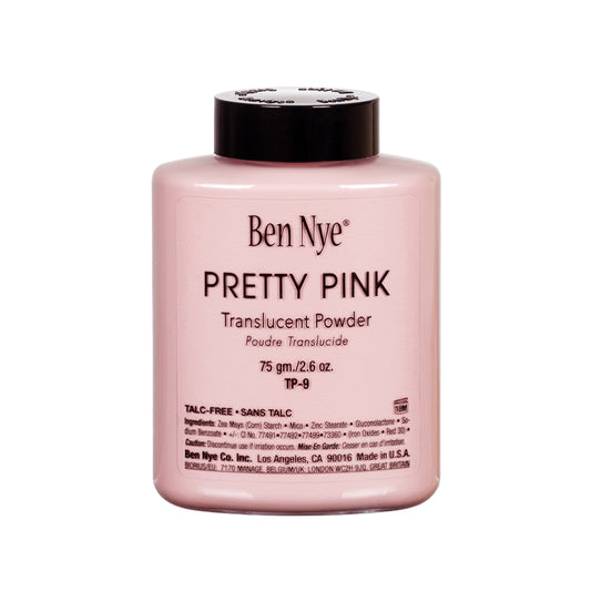 Ben Nye Pretty Pink Translucent Talc-Free Powder 2.6 oz. TP-9
