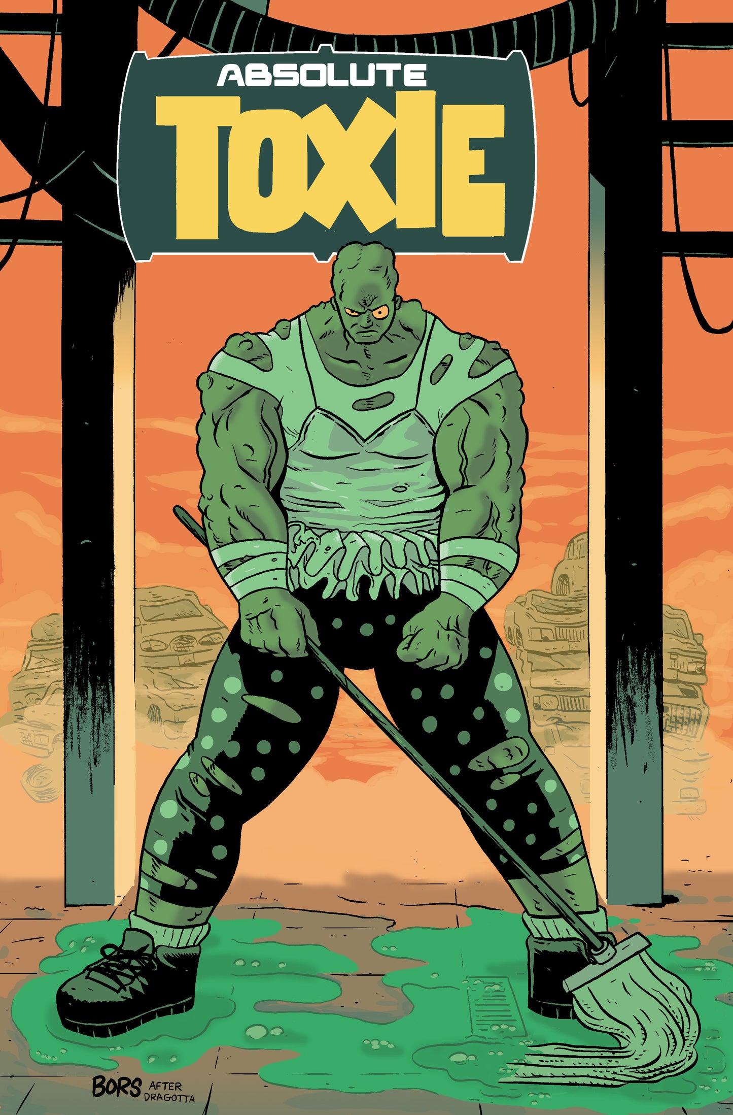 TOXIC AVENGER #5 (OF 5) CVR D FRED HARPER EXCLUSIVE TRADING CARD VAR (MR) 2025