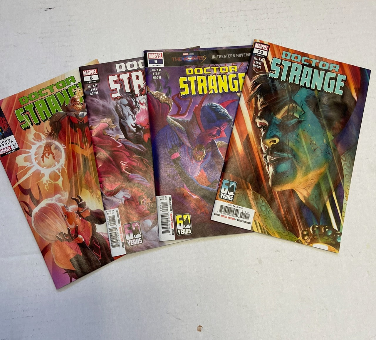 Doctor Strange #s 7 through #10 COLLECTION