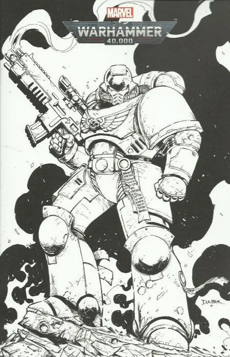 Warhammer 40,000: Marneus Calgar #1 Black and White Variant Edition 10/14/2020