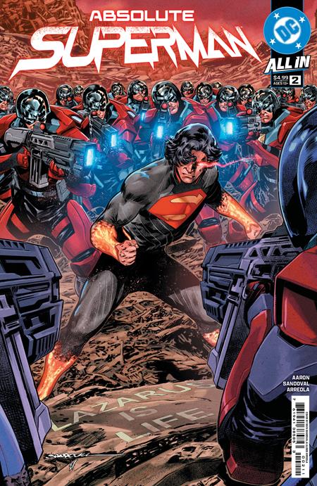 ABSOLUTE SUPERMAN #2 CVR A RAFA SANDOVAL 12/4/24