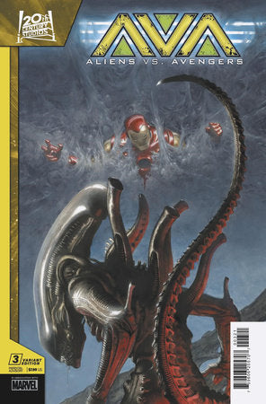 ALIENS VS. AVENGERS #3 PAOLO RIVERA VARIANT 2/19/2025