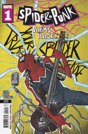 SPIDER-PUNK: ARMS RACE #1 DAVID BALDEON 2ND PRINTING VARIANT 4/3/24