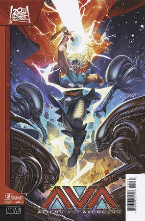 ALIENS VS. AVENGERS #2 MATEUS MANHANINI VARIANT 11/6/24