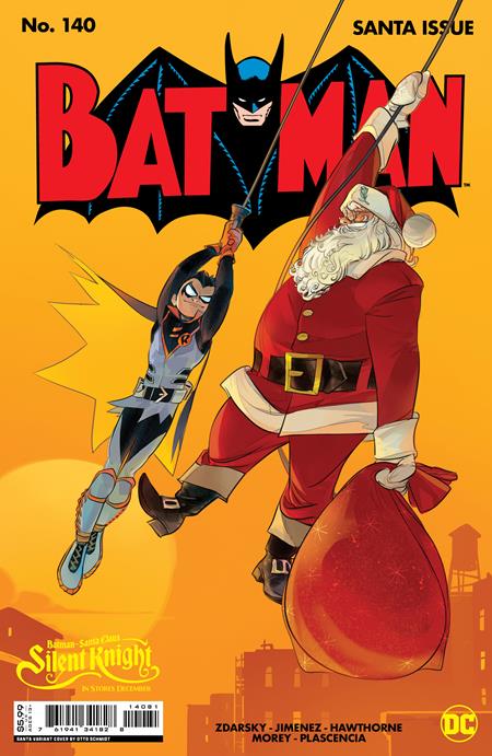 BATMAN #140 CVR E OTTO SCHMIDT SANTA TARJETA STOCK VAR