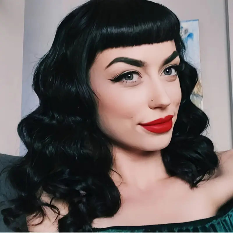 Rockabilly Vixen: Women's 50s Vintage Wig Bettie Paige