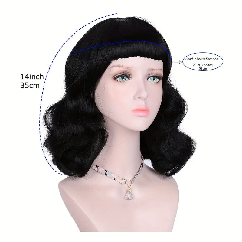 Rockabilly Vixen: Women's 50s Vintage Wig Bettie Paige