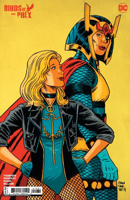 BIRDS OF PREY #10 CVR B FRANCESCO FRANCAVILLA CARD STOCK VAR 6/4/24