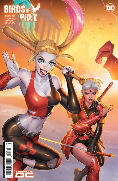 BIRDS OF PREY #2 CVR B DAVID NAKAYAMA HARLEY QUINN CONNECTING VAR 10.03.23