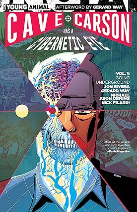 Cave Carson hat ein Interstellar Eye #1 2018