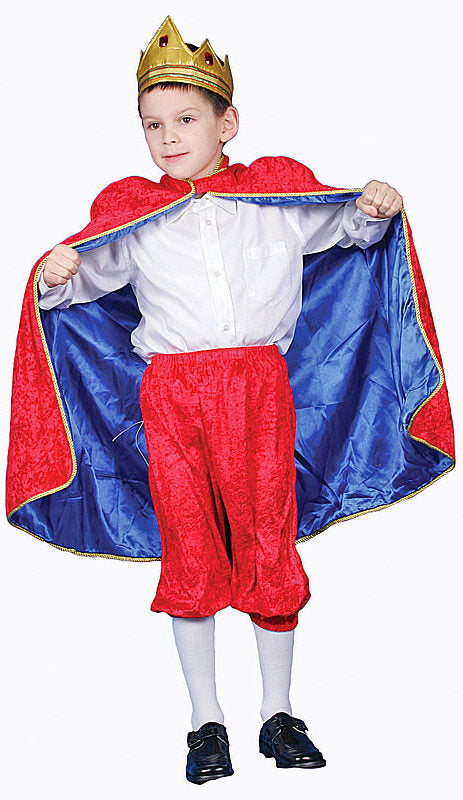 Dress-Up America - Deluxe Royal King Costume (Kids)
