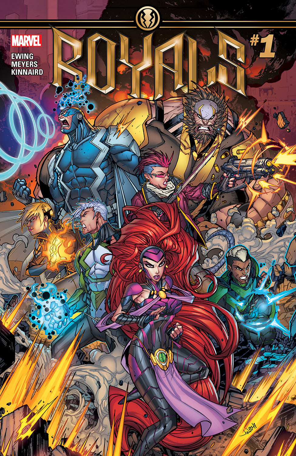 Marvel Royals (2017 Marvel) #1A
