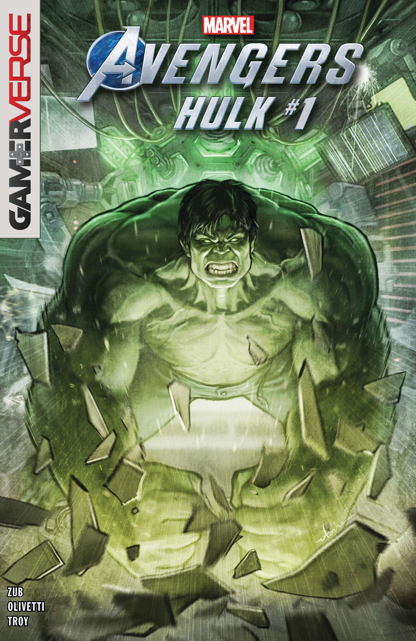 MARVEL AVENGERS HULK #1 2020 FN-VF