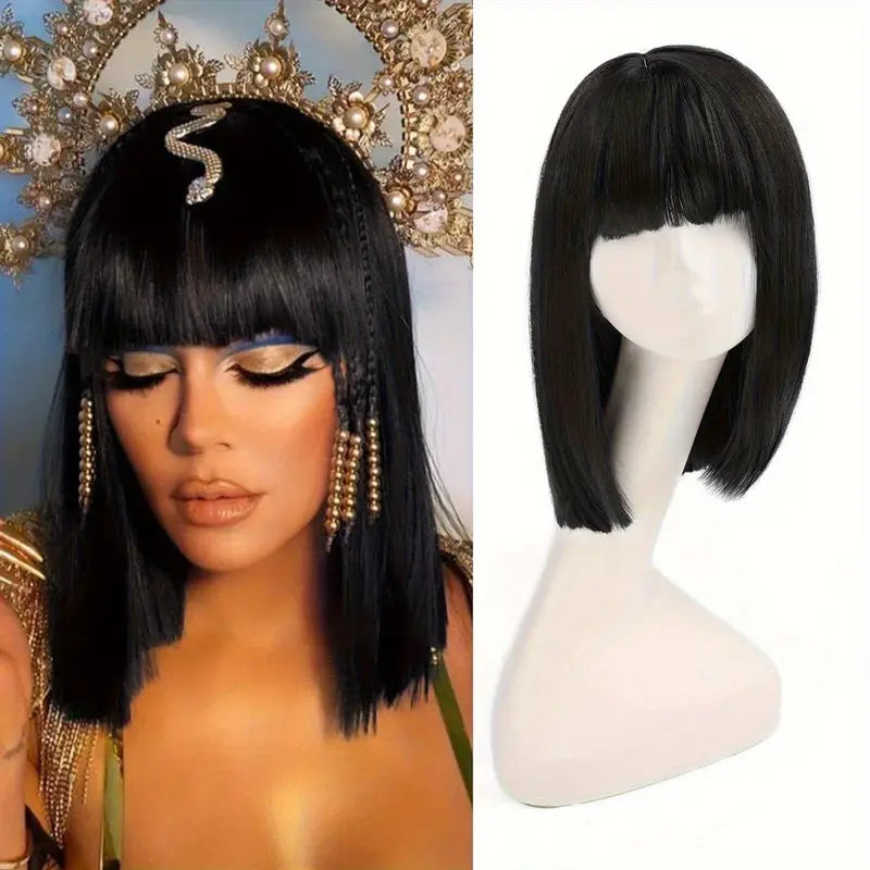 Cleopatra Wig (Black)