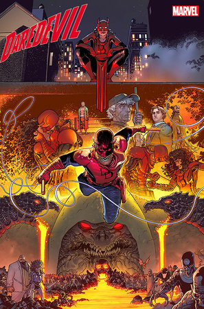DAREDEVIL 1 AARON KUDER 2ND PRINTING VARIANT 10/25/23