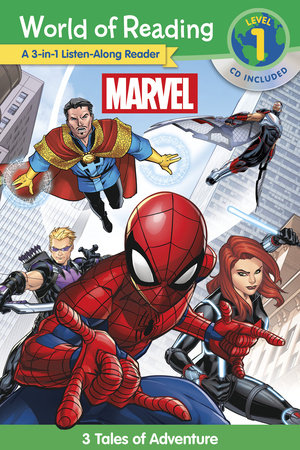 World of Reading: Marvel 3-in-1 Listen-Along Reader-World of Reading Level 1 TP
