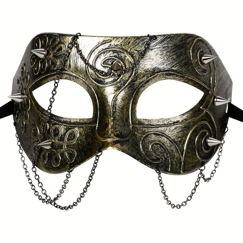 Steampunk Ghost Spiked Mask