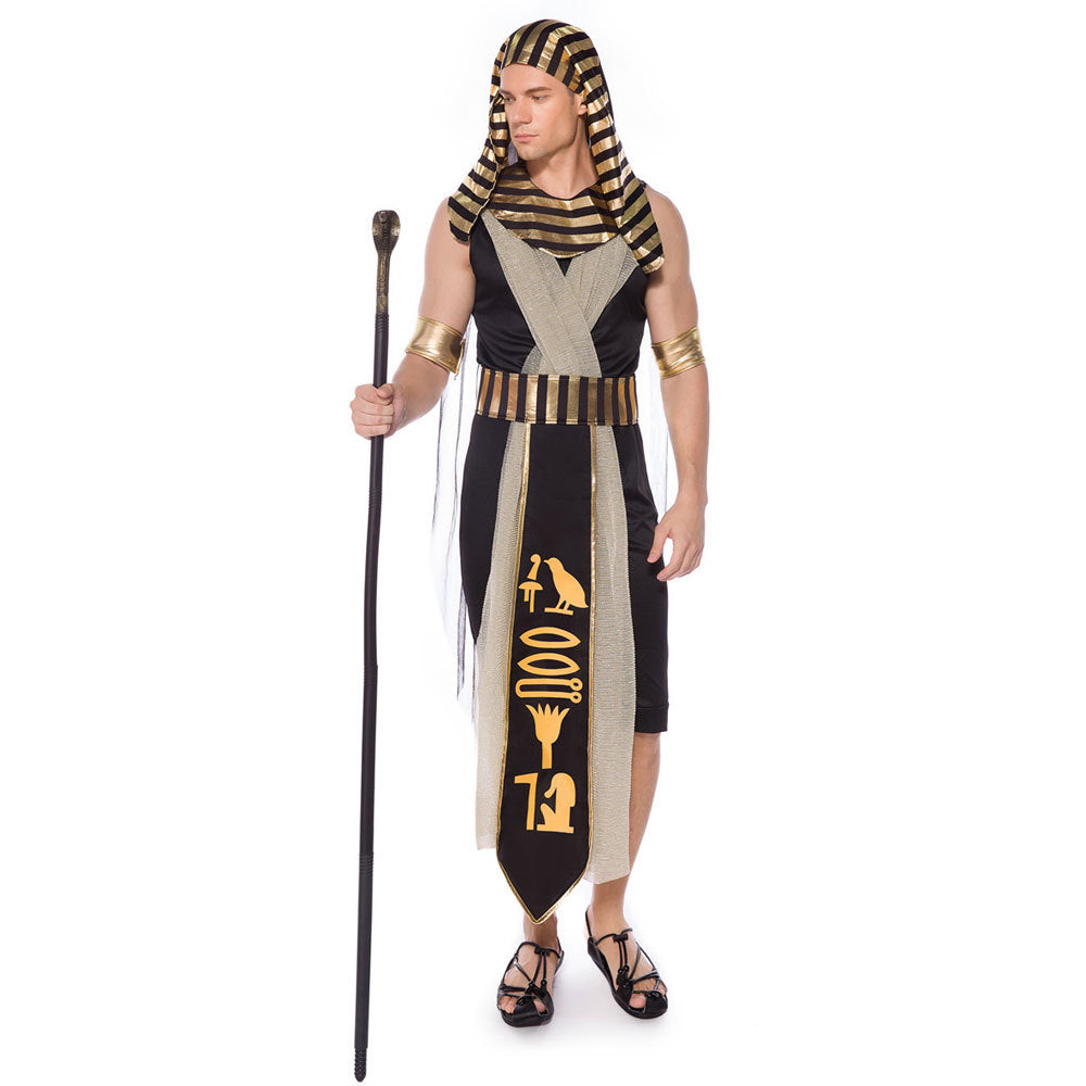 Clothing Male Egyptian Pharaoh Clothes Female Queen Costume Prince Princess Roman Female Ancient Greek Dress