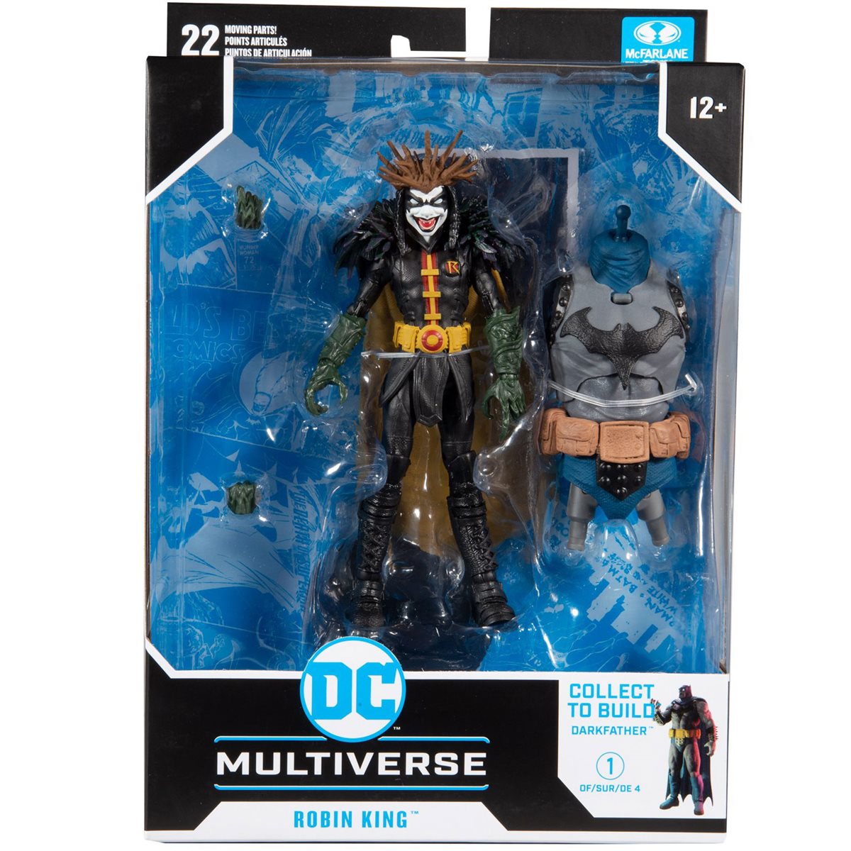 DC Build-A Wave 4 Dark Nights Death Metal Robin King Action Figure