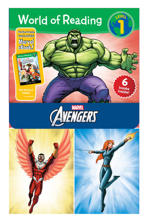 World of Reading Avengers Boxed Set Level 1 HC