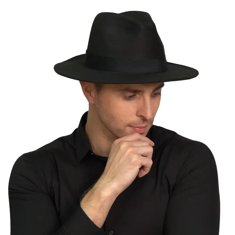 Fedora Hat - Wide Brim