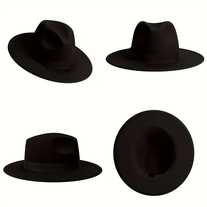 Fedora Hat - Wide Brim