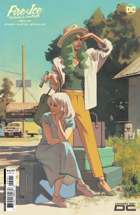 03.10.23 FEUER & EIS WILLKOMMEN IN SMALLVILLE #2 (VON 6) CVR B GREG SMALLWOOD KARTENSTOCK VAR