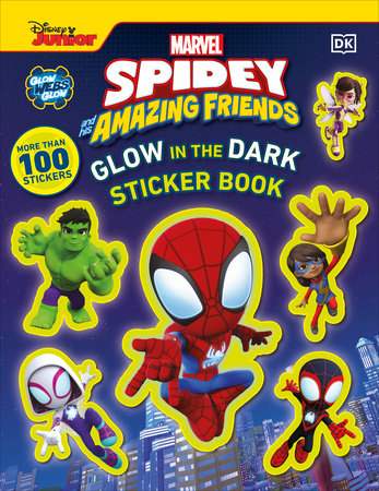 Marvel Spidey and His Amazing Friends Glow in the Dark Sticker Book  3/5/24