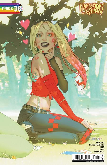 HARLEY QUINN #41 CVR D W SCOTT FORBES DC PRIDE 2024 CARD STOCK VAR 6/25/24