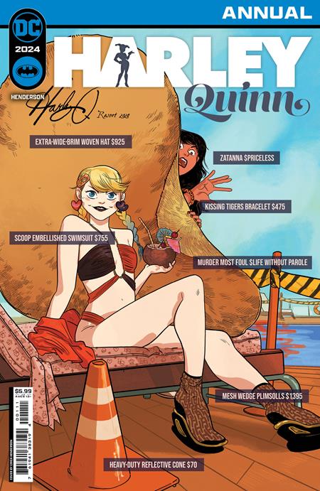 HARLEY QUINN 2024 ANNUAL #1 (ONE SHOT) CVR A ERICA HENDERSON 4/30/24