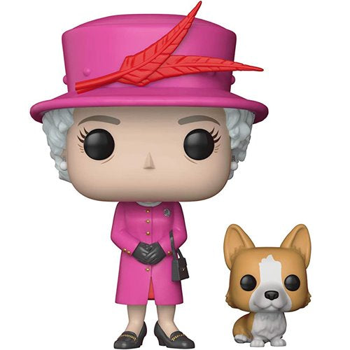 Funko Pop! Reina Isabel II de la Realeza Figura de vinilo #01