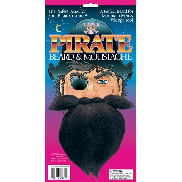 Pirate Beard & Moustache