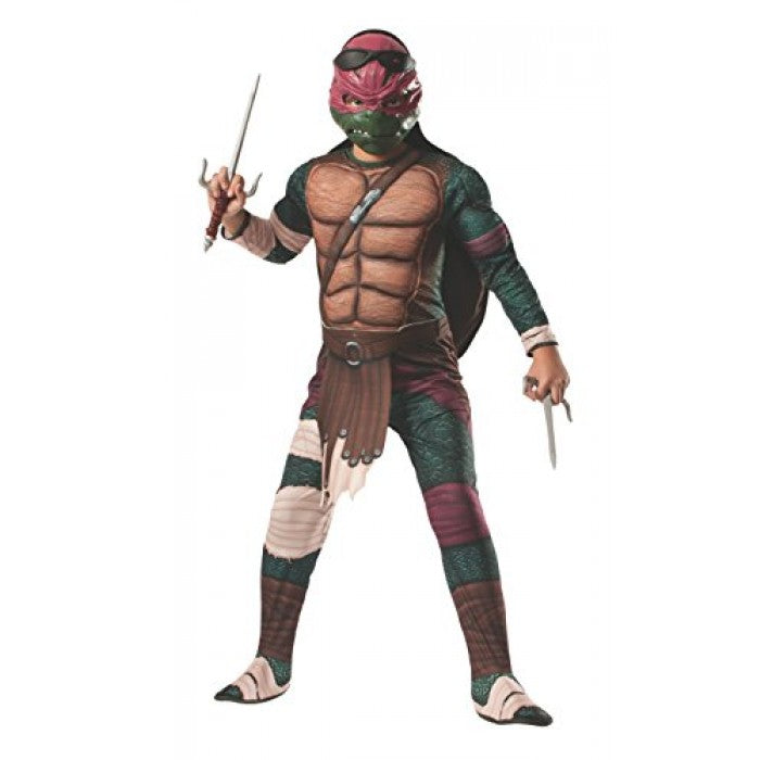 Deluxe Teenage Mutant Ninja Turtles Deluxe Raphael Costume(Child)