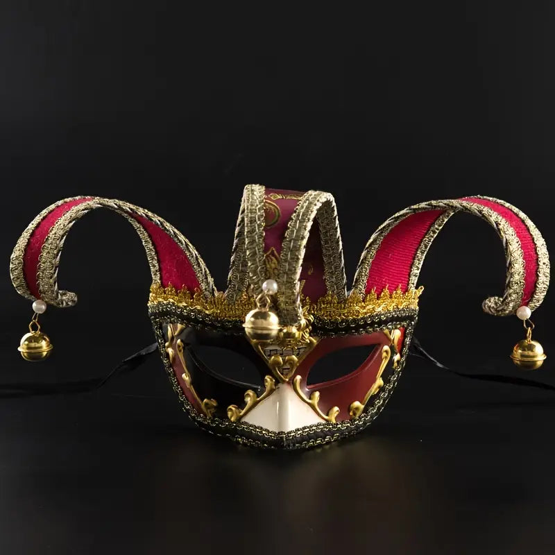 Carnival Jester Masquerade Mask
