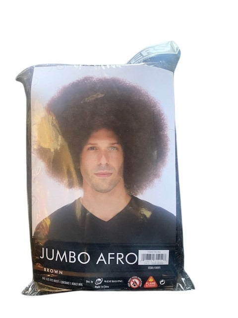 JUMBO AFRO-BROWN Wig