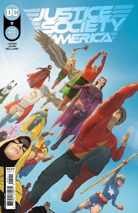 JUSTICE SOCIETY OF AMERICA #5 (VON 12) CVR A MIKEL JANIN (2023)