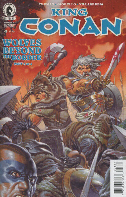 King Conan Wolves Beyond the Border (2015 Dark Horse) #3