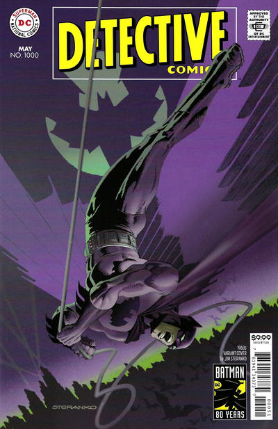 Detective Comics #1000 Jim Steranko 1960s Variant