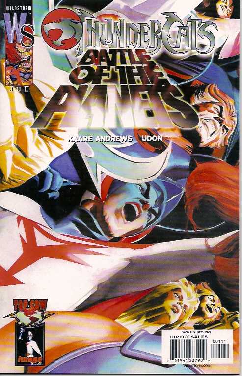 Thundercats / Battle of the Planets #1 2003 Alex Ross Variant Cover