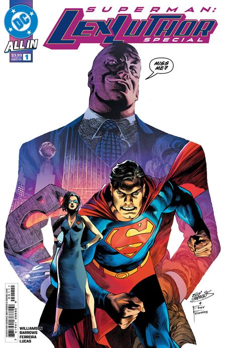 SUPERMAN LEX LUTHOR SPECIAL #1 (ONE SHOT) CVR C EDDY BARROWS & EBER FERREIRA FOIL VAR 1/29/25