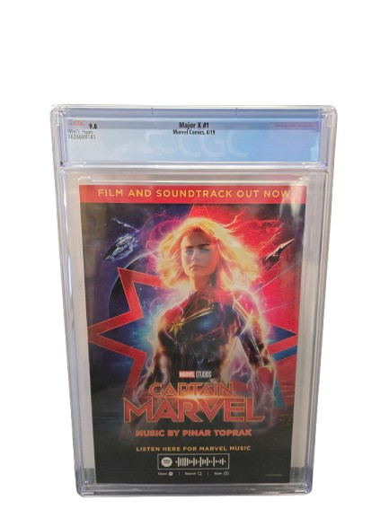 MAJOR X #1 9.8 NM CGC Graded Comic Book