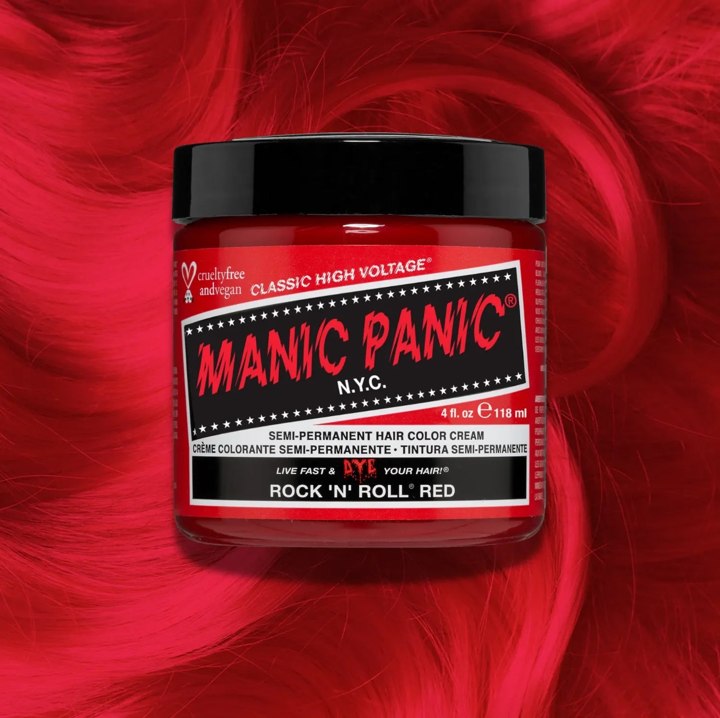 Manic Panic Rock 'N' Roll Red