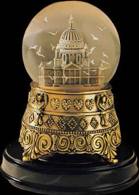 Mary Poppins St Paul's Cathedral Snowglobe
