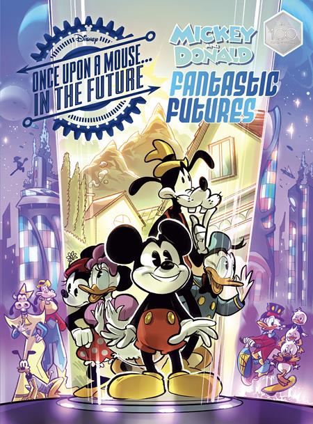 2/6/24 WALT DISNEYS MICKEY AND DONALD FANTASTIC FUTURES HC CLASSIC TALES WITH A 22ND CENTURY TWIST