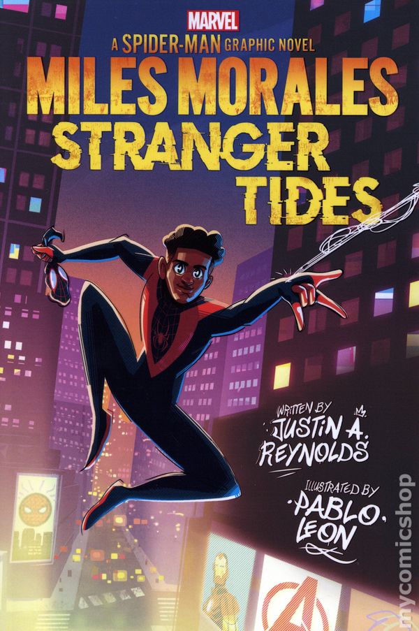Miles Morales Stranger Tides - Una novela gráfica de Spider-Man 2022