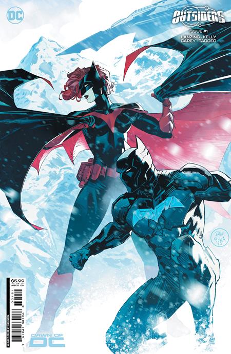 OUTSIDERS #1 (VON 12) CVR C DAN MORA CARD STOCK VAR 14.11.23